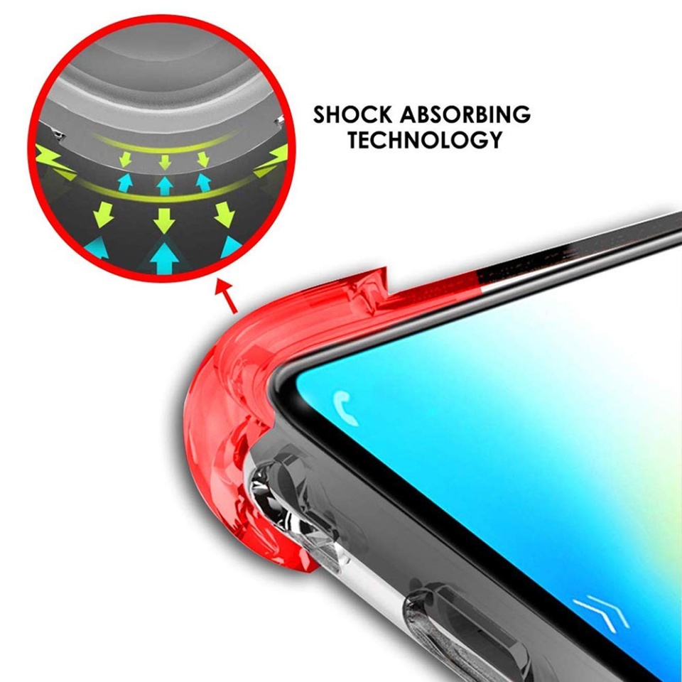 Husa pentru Xiaomi Redmi 9C NFC / Redmi 9C , SKYDDAR INNOVATION, Shockproof Clear din Silicon Slim, Transparenta, set cu sticker - 2 | YEO