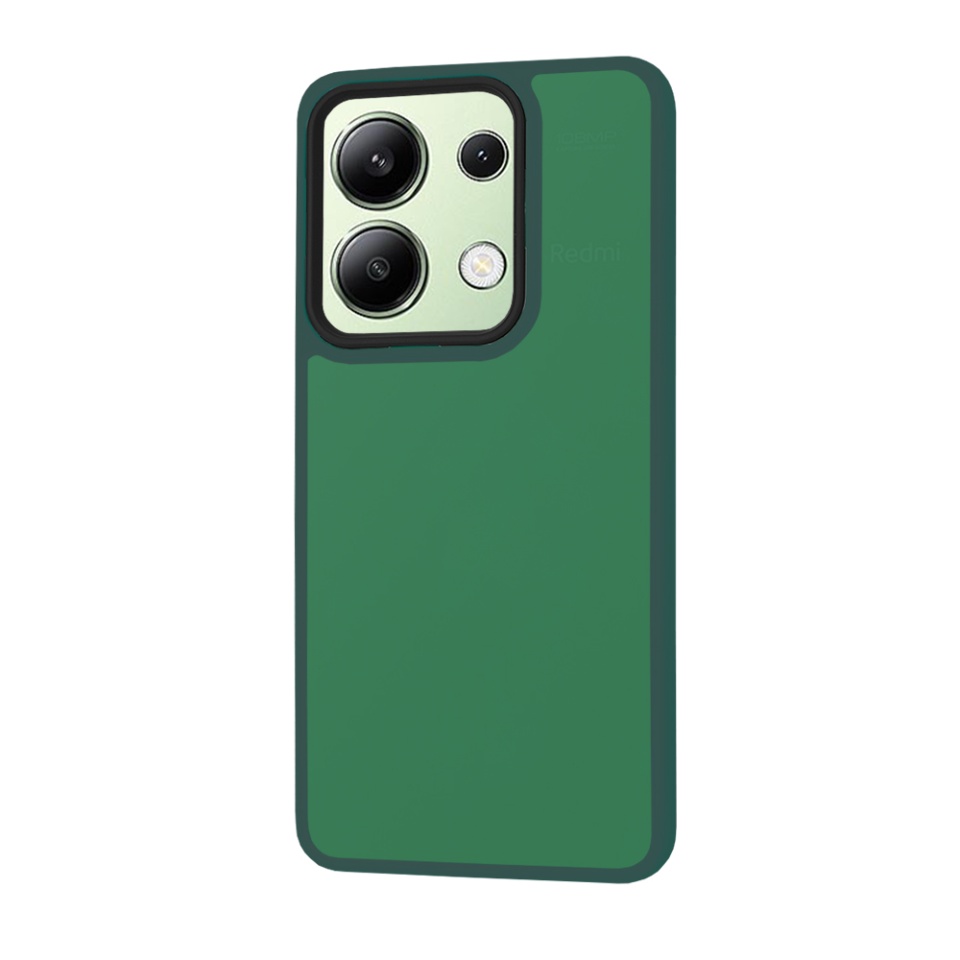 Husa pentru Xiaomi Redmi Note 13 4G, ce Absoarbe Cele mai Aspre Socuri, Skyddar Frosted - Verde inchis - 1 | YEO