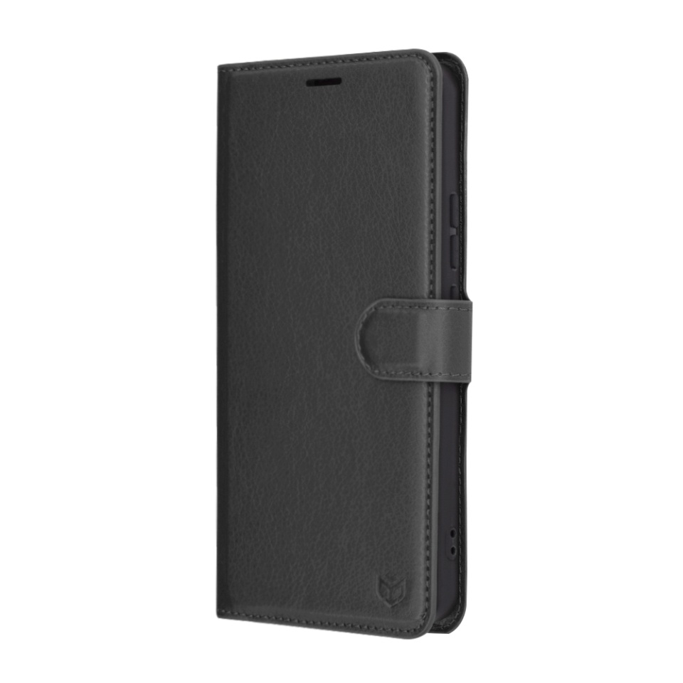 Husa pentru Xiaomi Redmi Note 14 4G tip Carte, cu Portofel Interior, Finisaje Premium, Leather Wallet - Negru - 3 | YEO