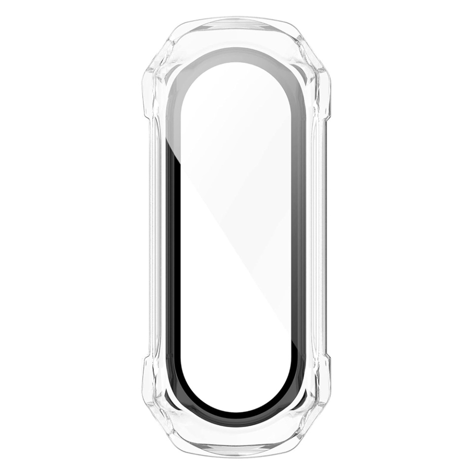 Husa Protectie 360°, Ultra-Subtire, Anti-Soc pentru Xiaomi Smart Band 7 / 7 NFC, Anti-Soc Full Screen - Transparenta - 1 | YEO