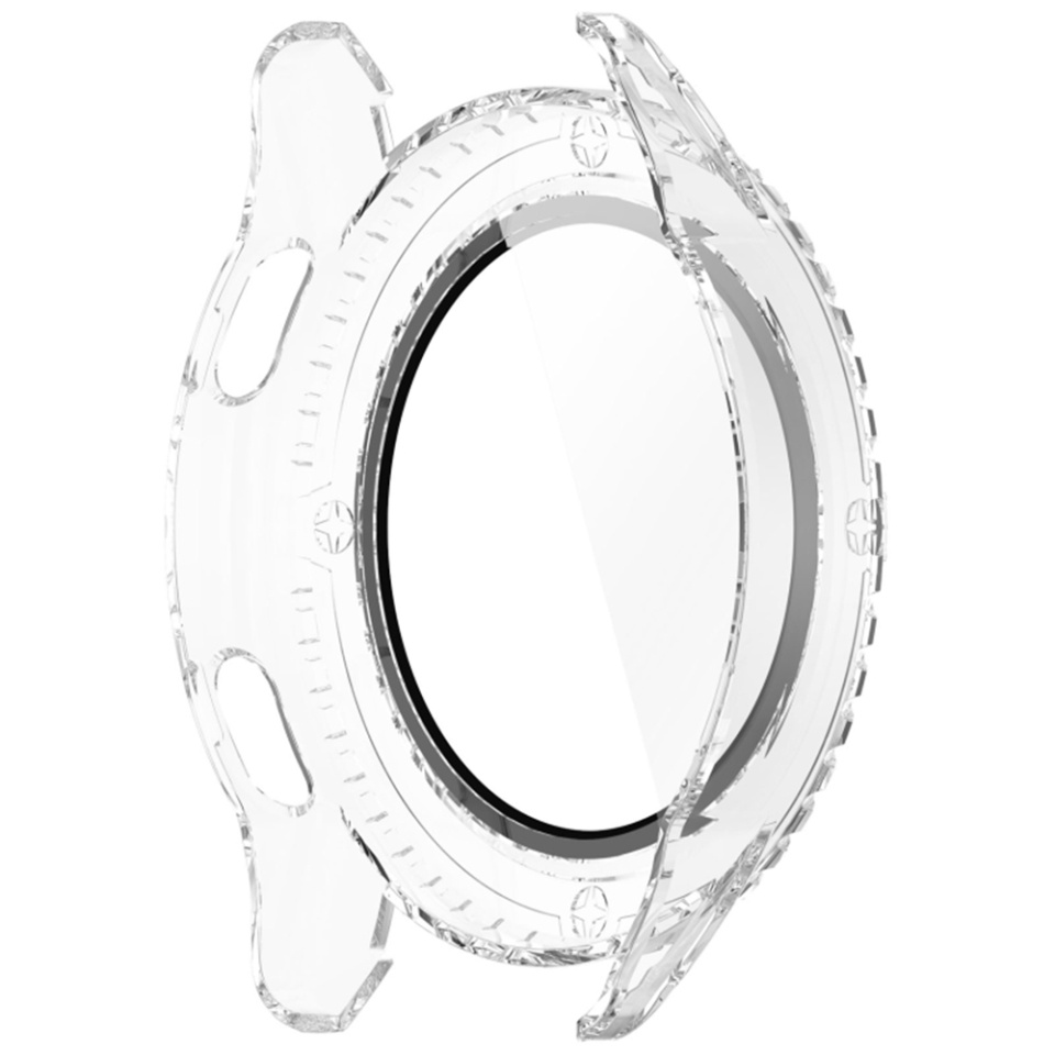 Husa Protectie 360°, Ultra-Subtire, Anti-Soc pentru Xiaomi Watch S3, Anti-Soc Full Screen - Transparenta - 3 | YEO