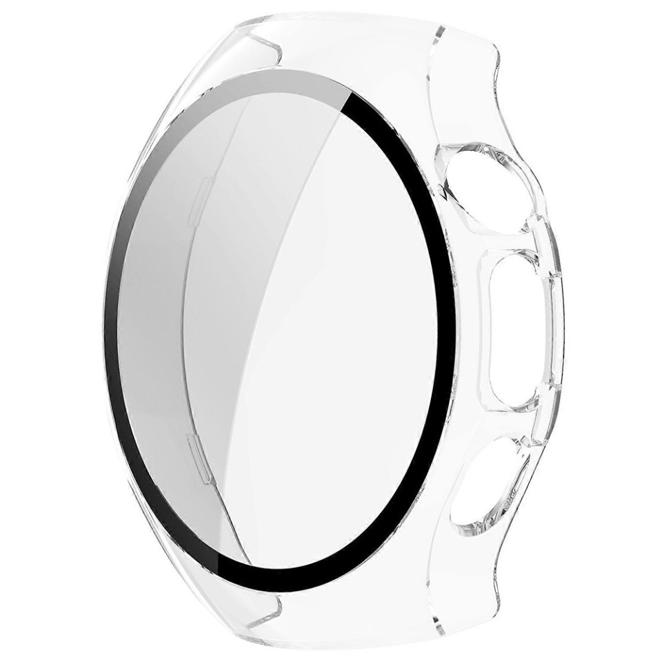 Husa protectie Smartwatch Huawei Watch 5 42mm, SKYDDAR INNOVATION, Defense360 Pro + Screen Protector, AntiSoc, set cu sticker, Transparenta - 3 | YEO