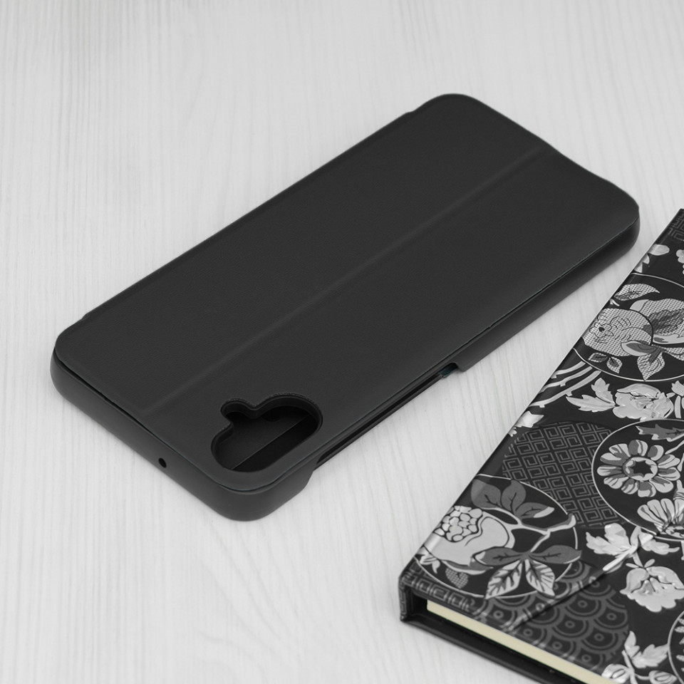 Husa Samsung Galaxy A05 tip carte, Techsuit eFold - Negru - 2 | YEO