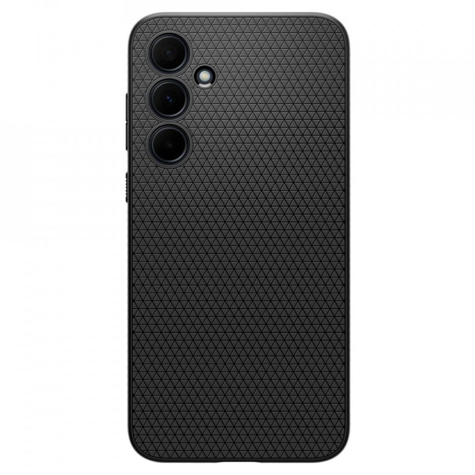 Husa Samsung Galaxy A35 5G flexibila, Spigen Liquid Air - Negru - 1 | YEO