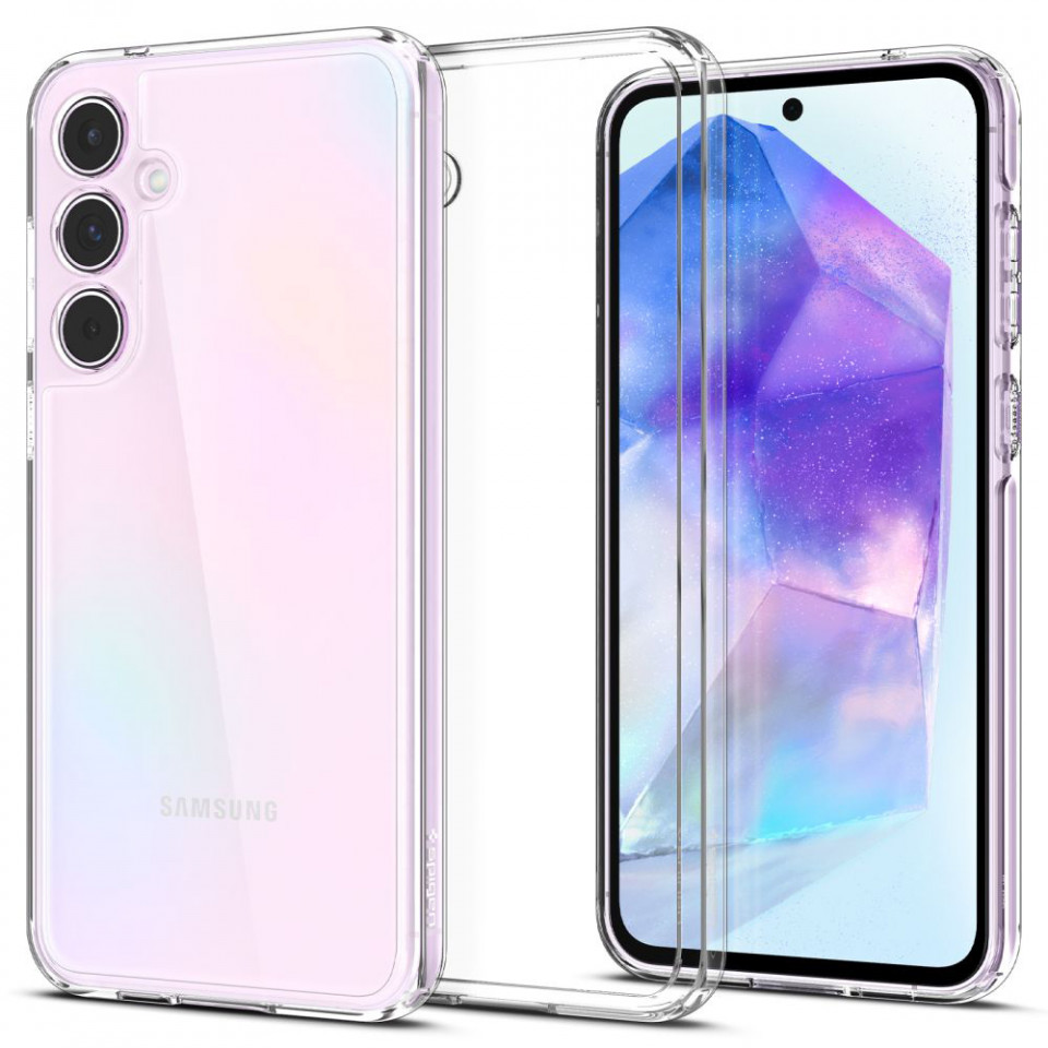 Husa Samsung Galaxy A55 5G, Ultra Hybrid Spigen - Transparenta