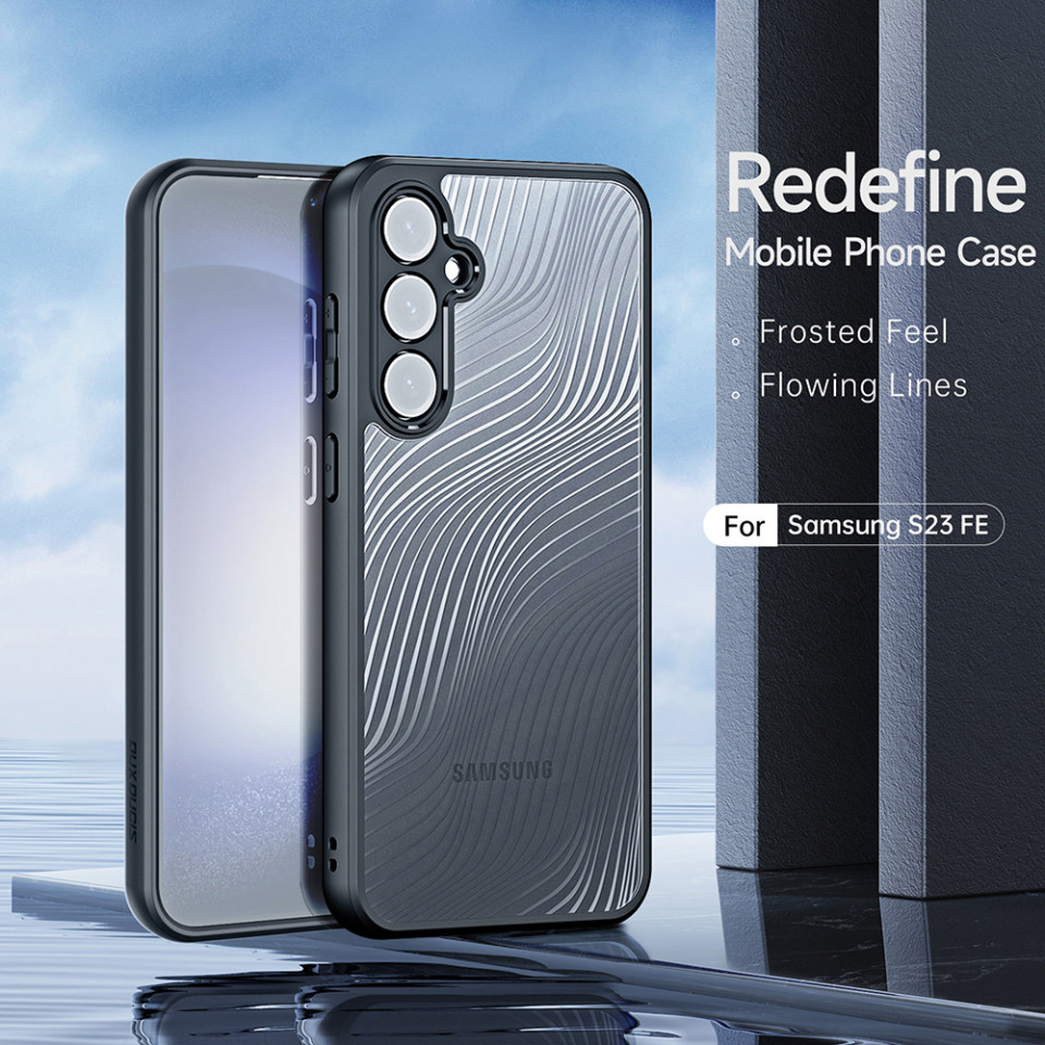 Husa Samsung Galaxy S23 FE, Dux Ducis Aimo Series - Negru - 3 | YEO