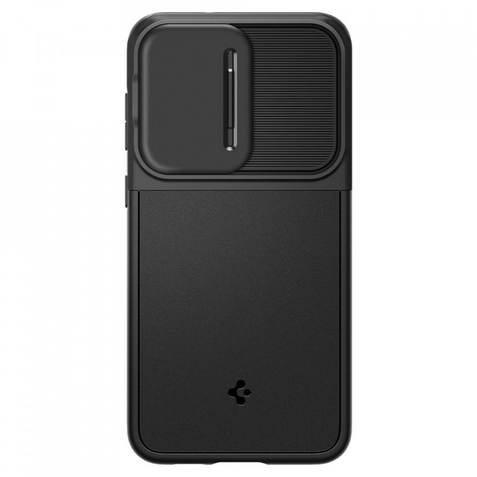Husa Samsung Galaxy S23, Spigen Optik Armor - Negru - 2 | YEO