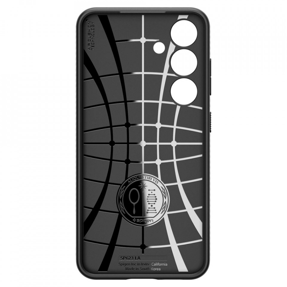 Husa Samsung Galaxy S24 flexibila, Spigen Liquid Air - Negru - 5