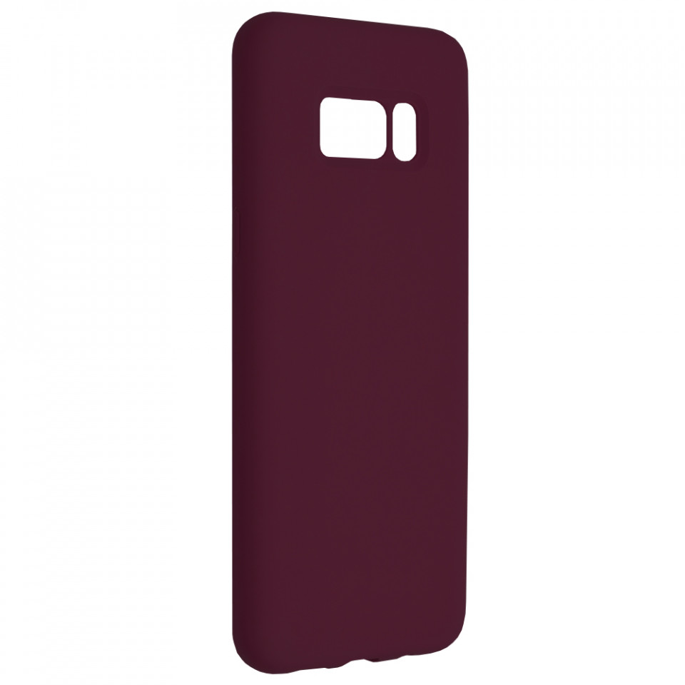 Husa Samsung Galaxy S8 Plus din silicon moale, Techsuit Soft Edge - Plum Violet - 1 | YEO