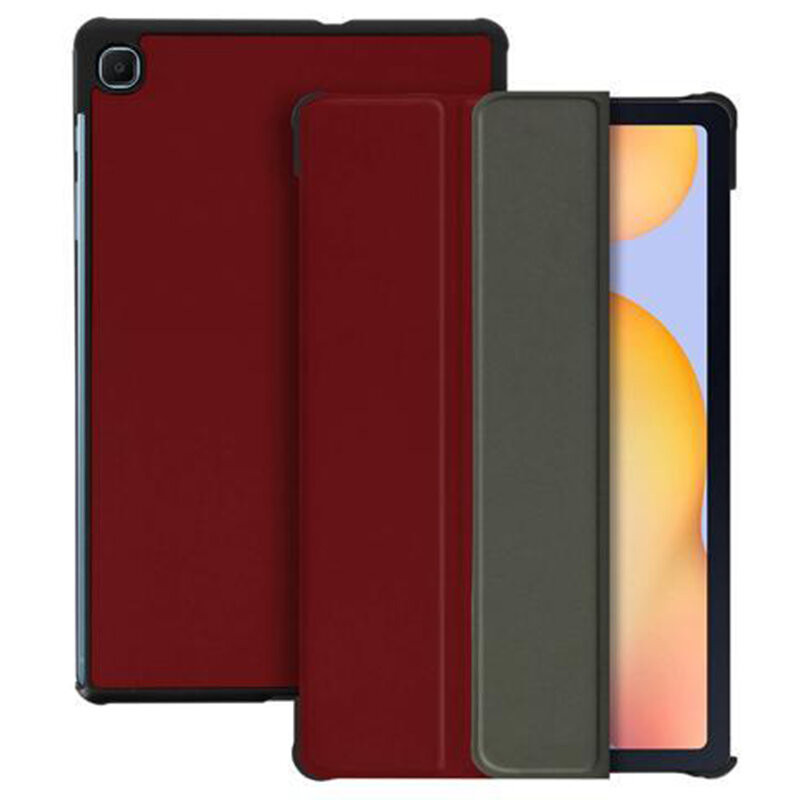Husa Samsung Galaxy Tab S6 Lite (2020 / 2022 / 2024) , Techsuit FoldPro - Rosu - 1 | YEO