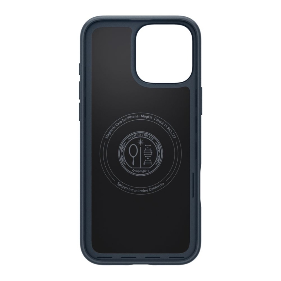 Husa slim iPhone 16 Pro Max, Spigen Thin Fit - Albastru inchis - 1 | YEO