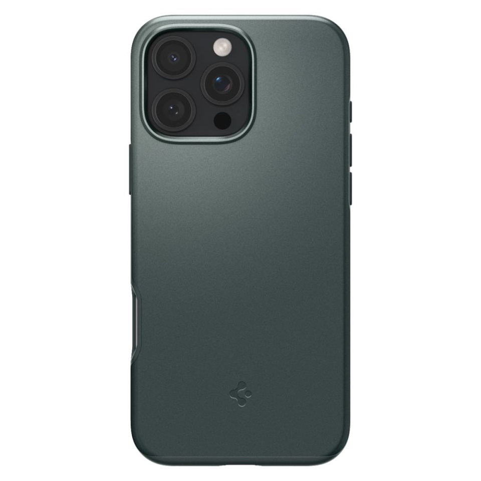 Husa slim iPhone 16 Pro, Spigen Thin Fit - Verde inchis - 1 | YEO