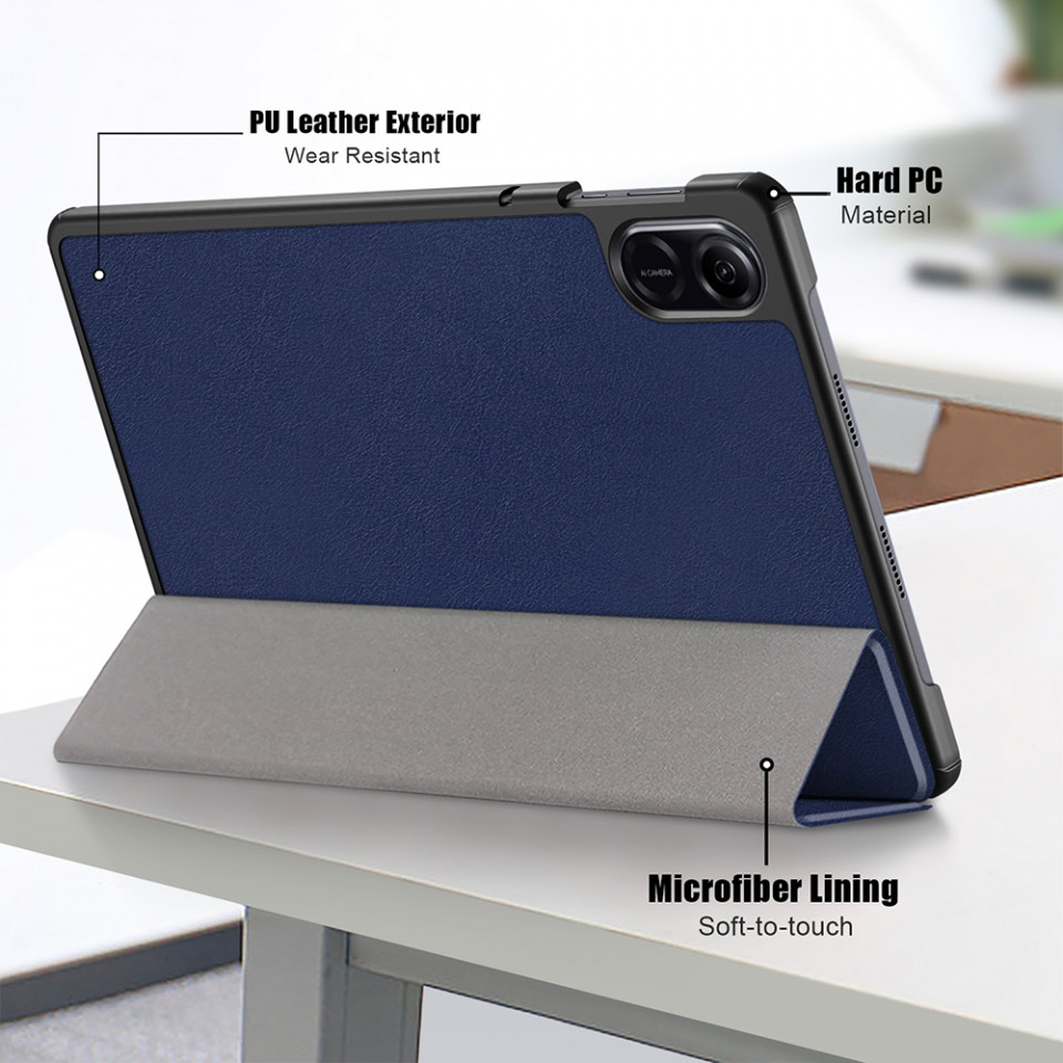 Husa tableta pentru Honor Pad X9 / Pad X8 Pro cu suport Multi-Unghi și functie Sleep/Wake , SKYDDAR FoldVision - Albastru - 1 | YEO