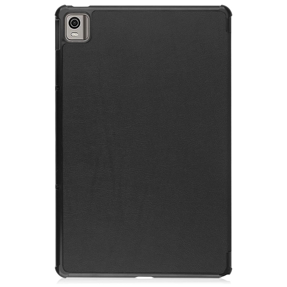 Husa tableta pentru Nokia T21, SKYDDAR INNOVATION, cu suport Multi-Unghi si functie Sleep/Wake, FoldPro, Negru, set cu sticker - 1 | YEO
