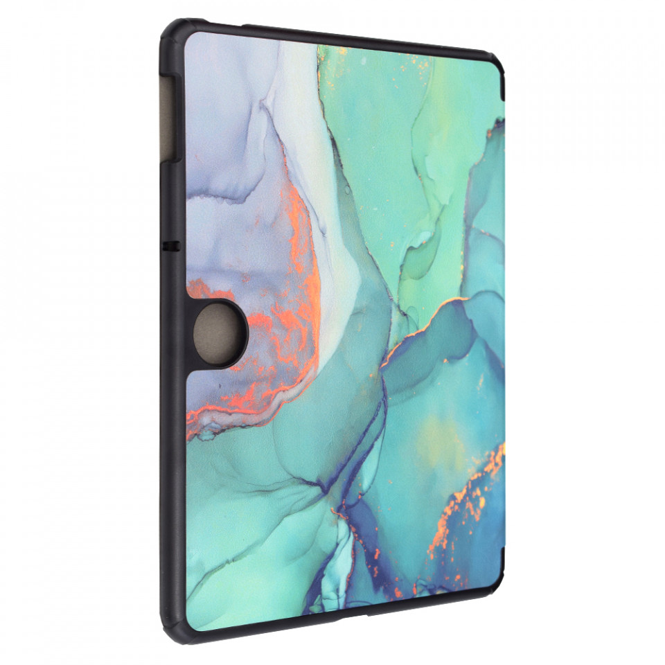 Husa tableta pentru OnePlus Pad Go / Oppo Pad Air2 / Oppo Pad Neo cu suport Multi-Unghi și functie Sleep/Wake , SKYDDAR FoldVision Colour - Green time - 3 | YEO