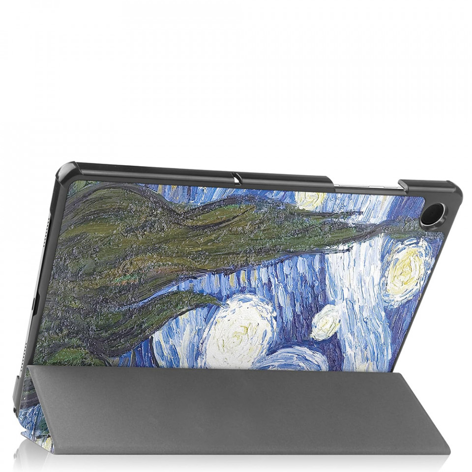 Husa tableta pentru Samsung Galaxy Tab A9 Plus cu suport Multi-Unghi și functie Sleep/Wake , SKYDDAR FoldVision Colour - Starry night - 3 | YEO