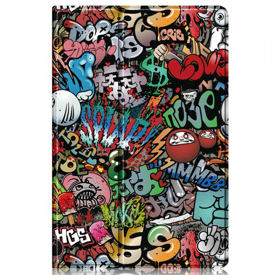 Husa tableta pentru Samsung Galaxy Tab S9 / Galaxy Tab S9 FE cu suport Multi-Unghi și functie Sleep/Wake , SKYDDAR FoldVision Colour - Urban vibe - 1 | YEO
