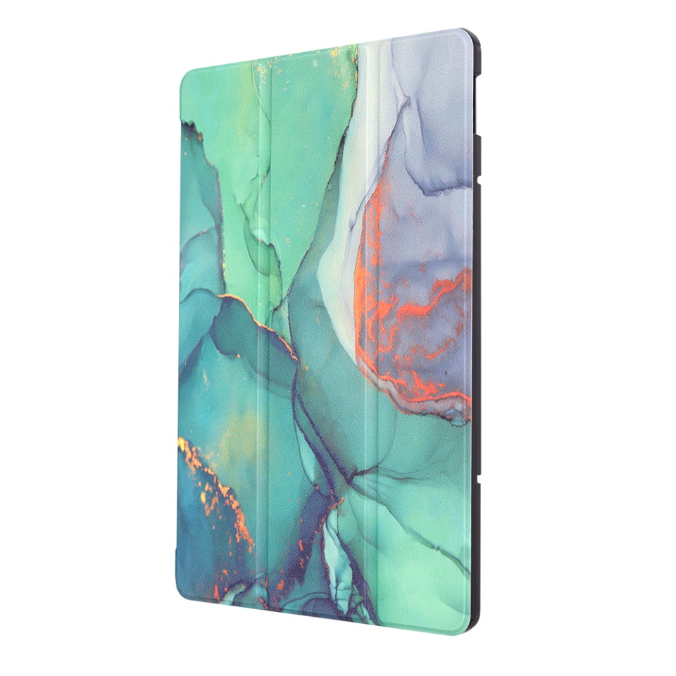 Husa tableta pentru Xiaomi Redmi Pad Pro / Poco Pad cu suport Multi-Unghi și functie Sleep/Wake, SKYDDAR FoldVision - Green time - 1 | YEO