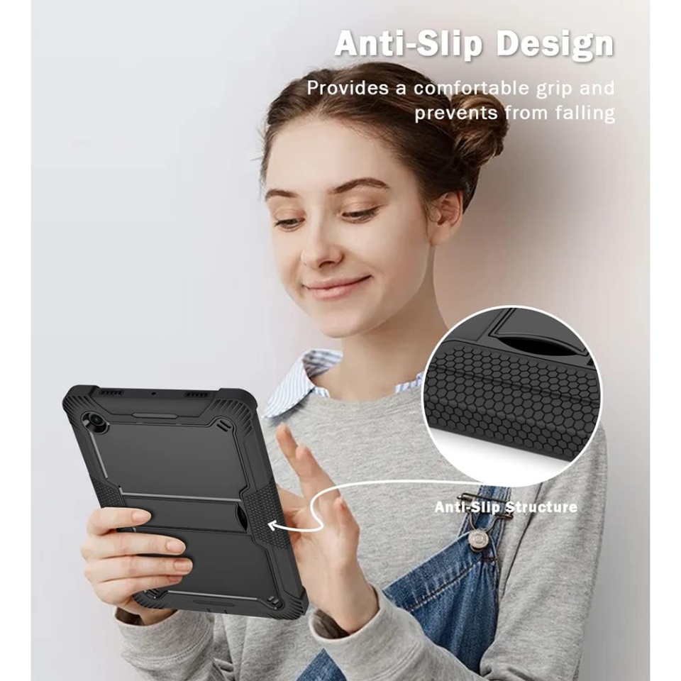 Husa tableta Samsung Galaxy Tab A8 10.5 (2021), Ideala pentru Utilizare Zilnica, Antisoc si Anti-zgarieturi, SKDR TabArmor - Roz - 2 | YEO