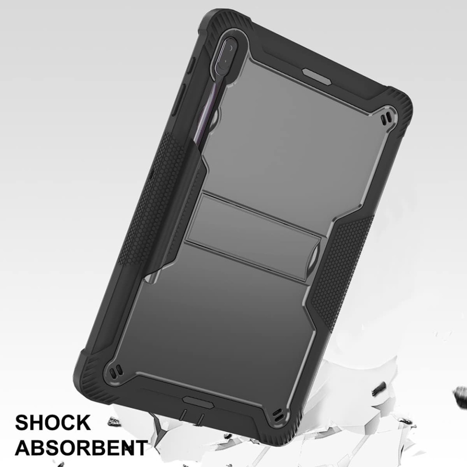 Husa tableta Samsung Galaxy Tab S7 Plus / S8 Plus, Ideala pentru Utilizare Zilnica, Antisoc si Anti-zgarieturi, SKDR TabArmor - Roz - 2 | YEO