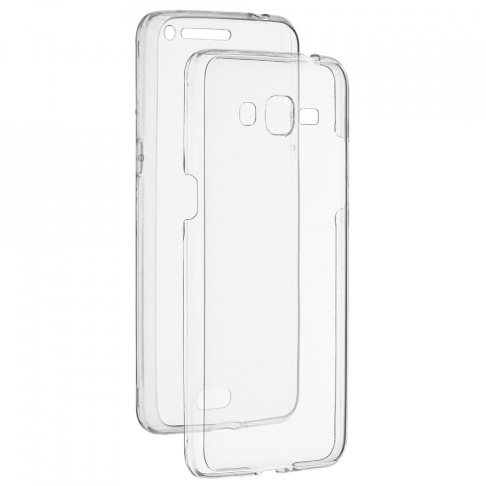 Husa Xiaomi Mi 10T / Mi 10T Pro din silicon TPU, Techsuit 360° - Transparent