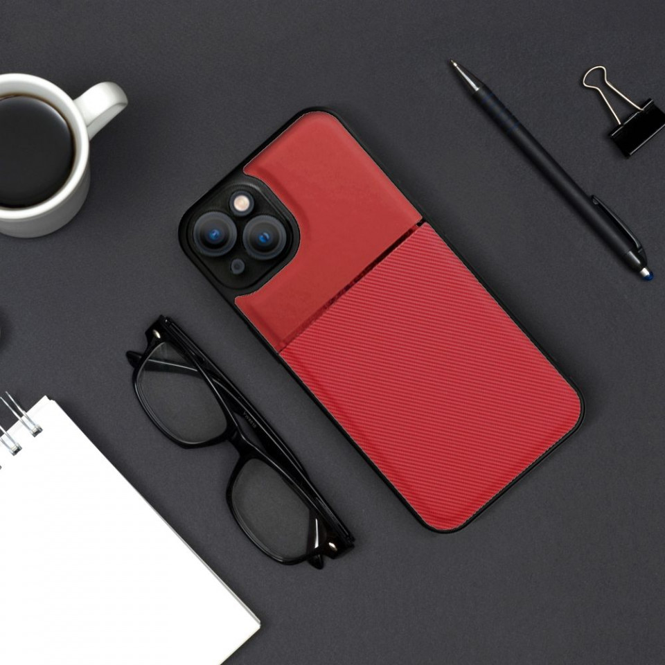 Husa Xiaomi Redmi 10C din silicon TPU, Skyddar NOBLE - Rosu - 1 | YEO