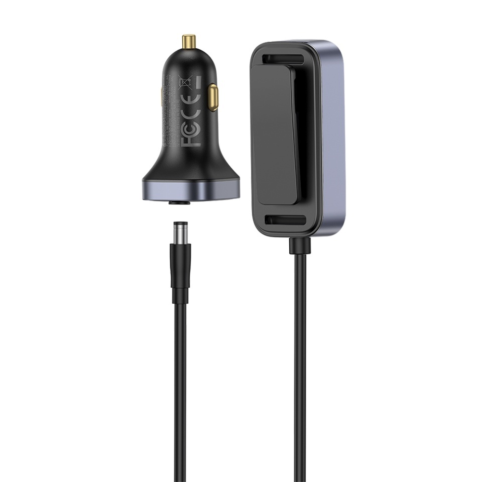 Incarcator Auto 110W, 3x USB-A, 3x Type-C, PD3.0 Fast Charge, cablu extensie 1.5m, Baseus BackseatPal L1, Negru - 2 | YEO