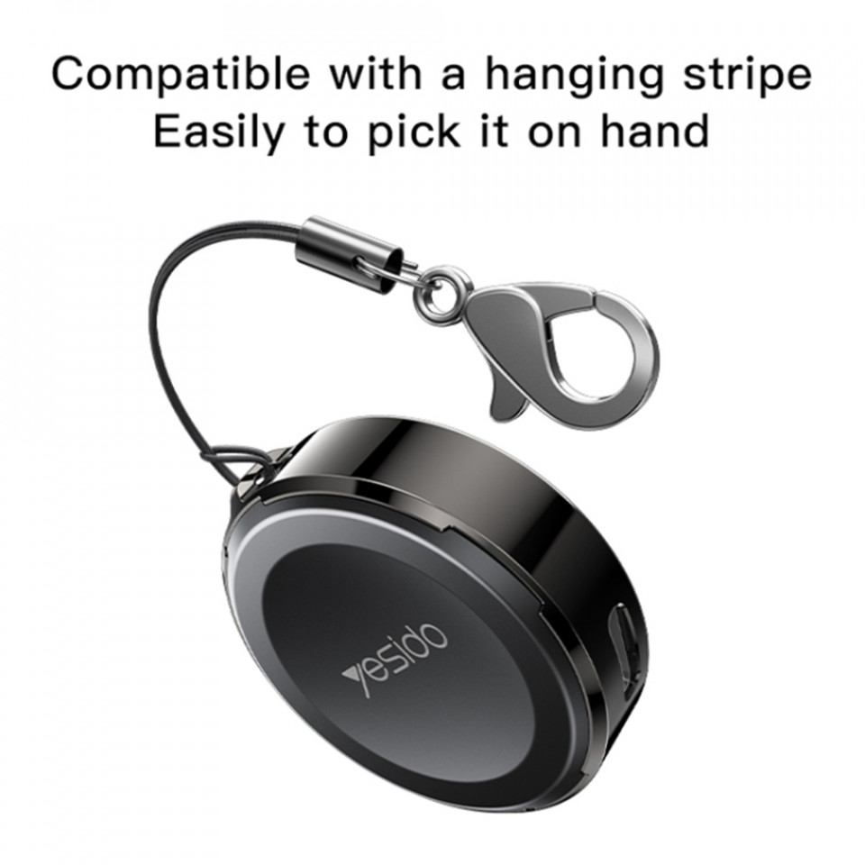 Incarcator Fara Fir pentru iWatch, 2.5W - Yesido (DS18) - Black - 3 | YEO