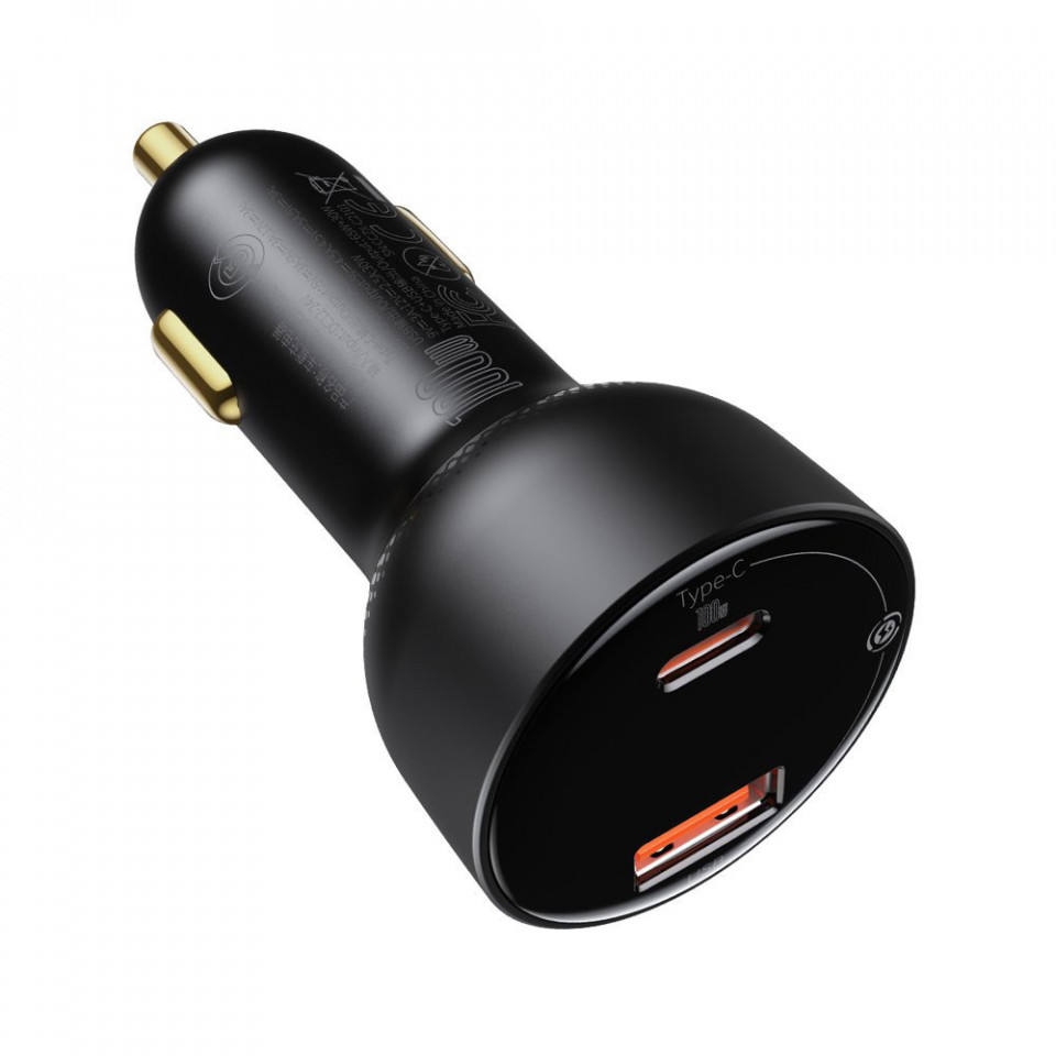 Incarcator USB, Type-C, 100W - Baseus Supreme (CCZX-01) - Black - 2 | YEO