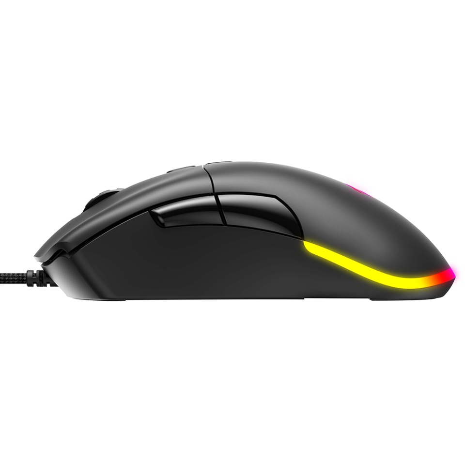 Mouse gaming, 800/1600/2400/3200/6400/12000 DPI, 1.6m, 5V, Havit MS954, Negru - 3 | YEO