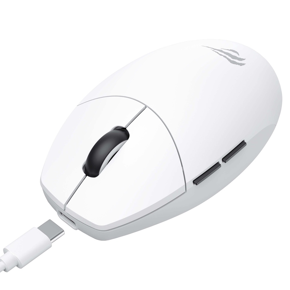 Mouse Gaming Wireless 2.4GHz, DPI 7400, Baterie 500mAh, Havit MS1039W, Alb - 2 | YEO