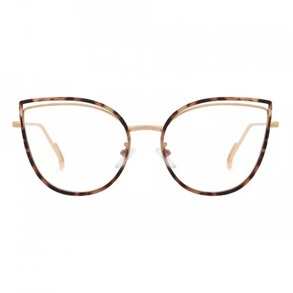 Ochelari calculator dama protectie lumina albastra, Techsuit (F95597-C13) - Leopard - 1 | YEO