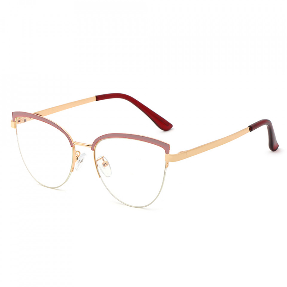 Ochelari calculator dama protectie lumina albastra, Techsuit (F95679-C1) - Roz