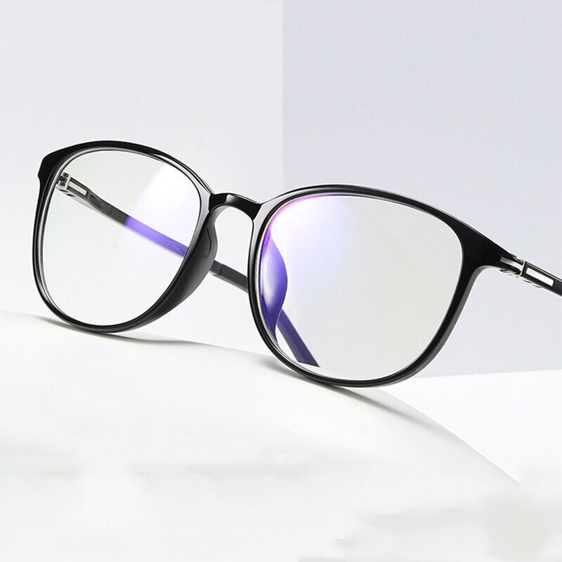 Ochelari Protectie Calculator, Ecran Telefon, Televizor, Gaming, anti Lumina Albastra, Antireflex, fara Dioptrii, SKDR OptiGlow F2822 - Negru - 1 | YEO