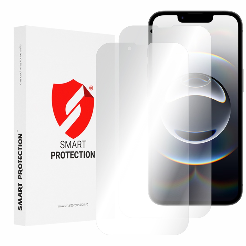 [SET 2x] Folie de protectie iPhone 16e, Premium Classic, Smart Protection, Transparent