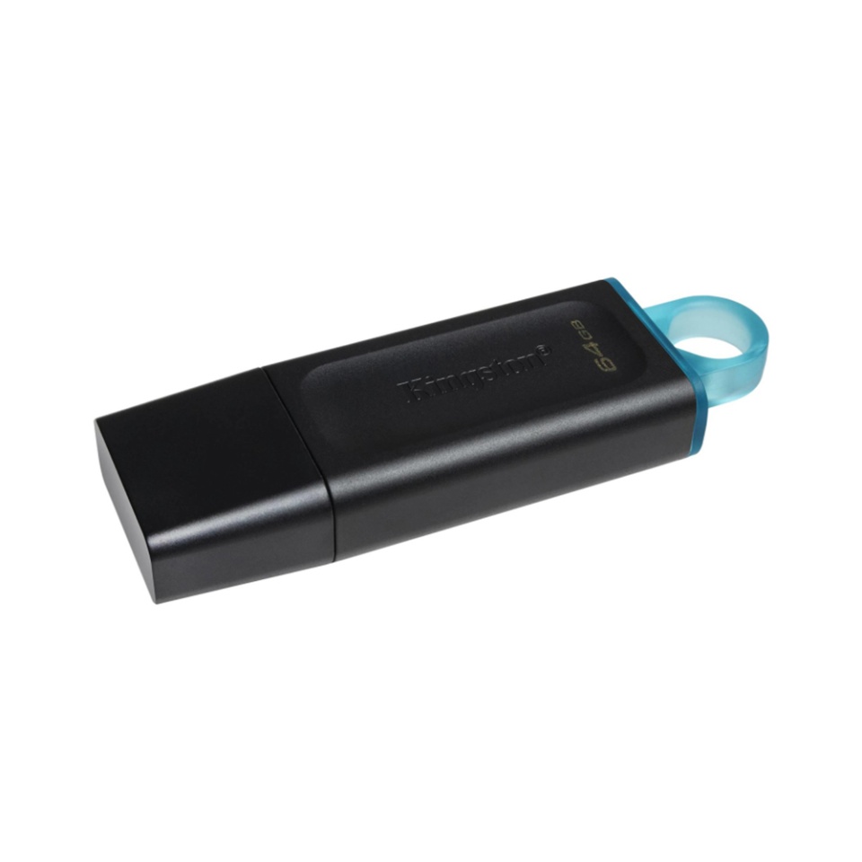 Stick Memorie USB 3.2 FalshDrive, 64GB, Kingston, DT Exodia, Negru - 1 | YEO
