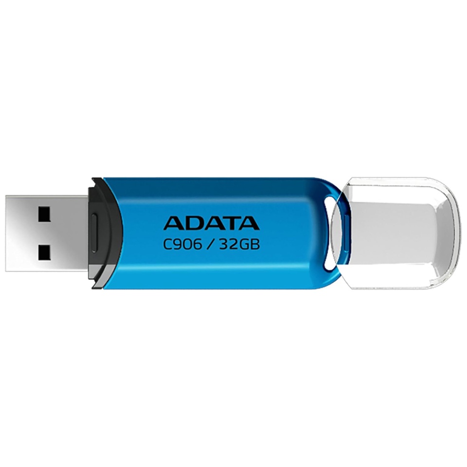 Stick USB ADATA AC906 32GB, USB 2.0, Compact si Fiabil, Albastru - 2 | YEO