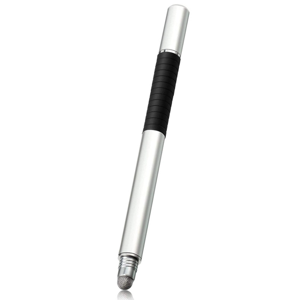 Stylus Pen Universal pentru Telefon, tableta iPad, Android, Windows, Varf Cupru, Magnetic, USB-C, (JC02) - Argintiu - 1 | YEO