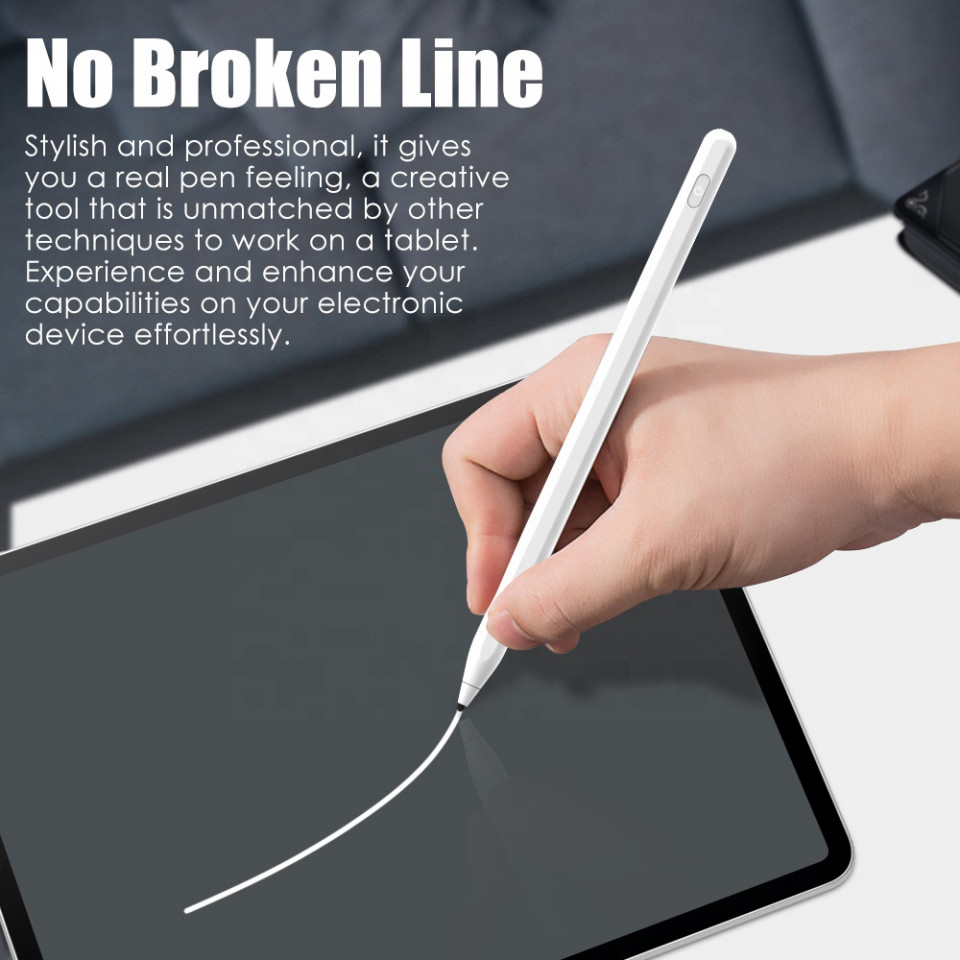 Stylus Pen Universal - Techsuit Active P3 - White - 3 | YEO