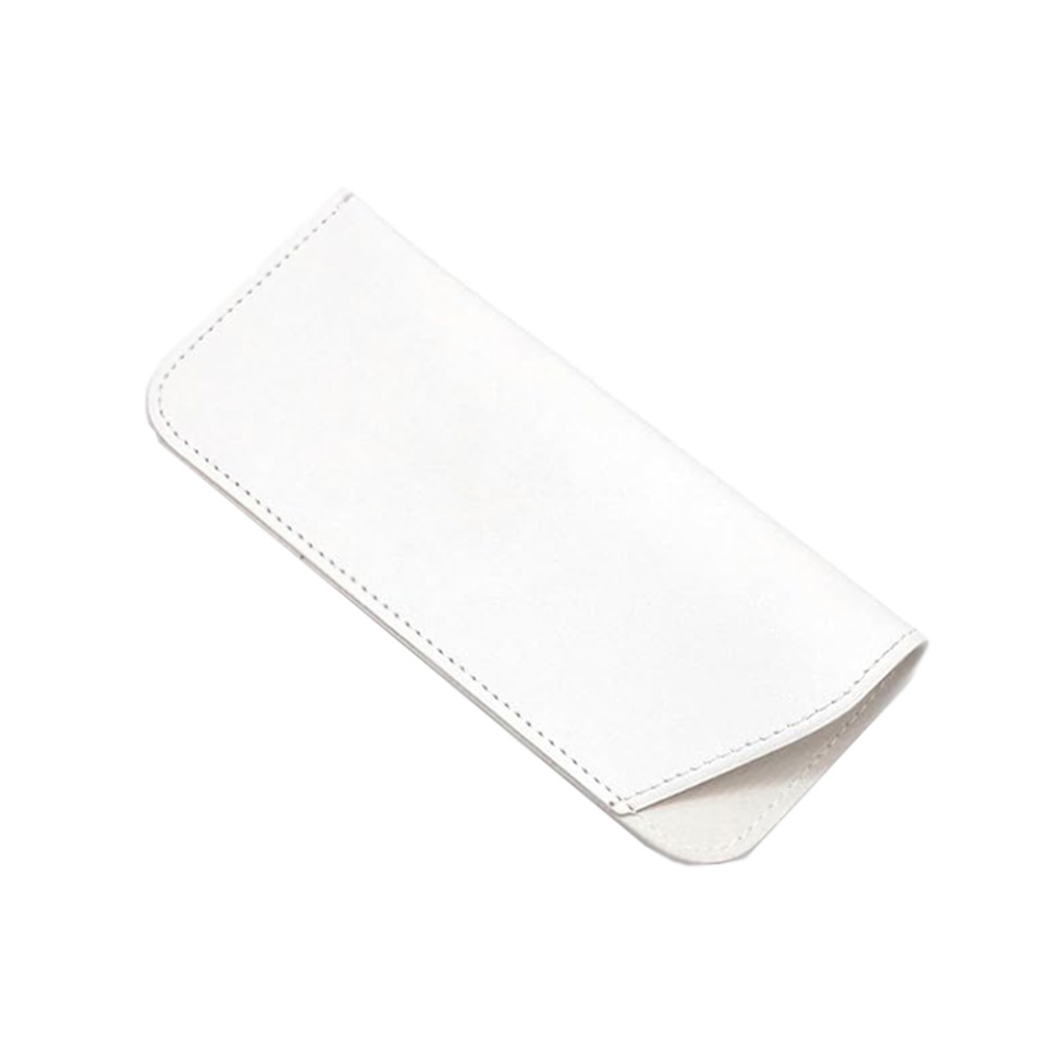 Toc Ochelari din piele ecologica, interior soft, SKDR ETSP - Alb