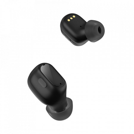 Casti Wireless Encok TWS WM01 Plus cu Bluetooth 5.0, Baseus (NGWM01P-01) - Negru