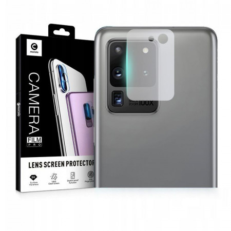 Folie camera Samsung Galaxy S20 Ultra, Mocolo Full Clear Camera Glass - Transparent