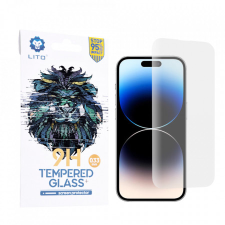 Folie iPhone 14 Pro din sticla 2.5D Classic LITO - Clear