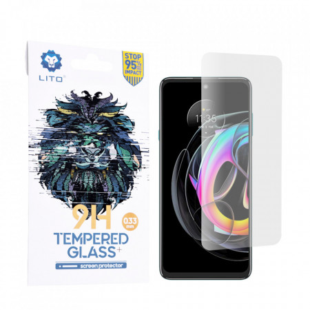 Folie Motorola Moto Edge 20 Lite, 2.5D Classic Glass, LITO - Clear