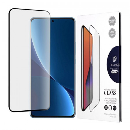 Folie Xiaomi 12 Pro din sticla securizata, Dux Ducis - Negru