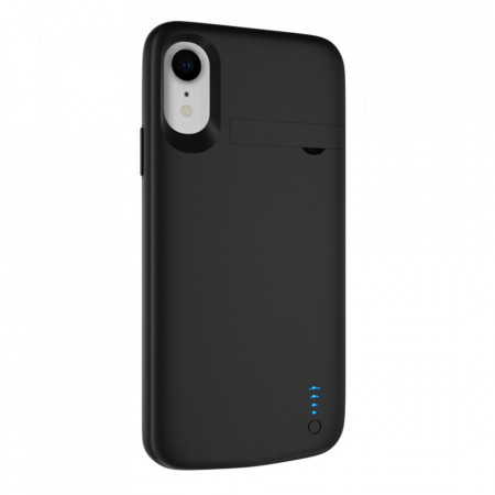 Husa cu Baterie iPhone XR, 6000mAh, Techsuit Battery Pro - Negru