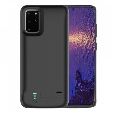 Husa cu Baterie Samsung Galaxy S20 Plus, 6000mAh, Techsuit Battery Pro - Negru