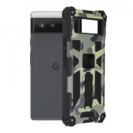 Husa Google Pixel 6, Blazor Series, Techsuit - Camo Lime