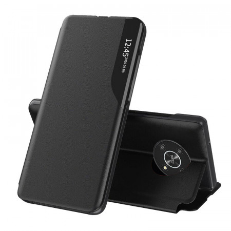 Husa Honor Magic 4 Lite 5G tip carte, Techsuit eFold - Negru