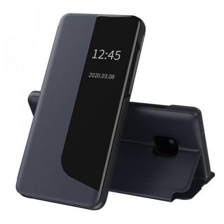 Husa Huawei Mate 20 Pro tip carte, Techsuit eFold - Dark Blue